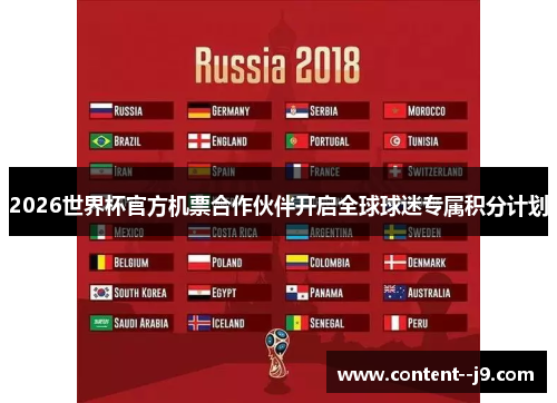 2026世界杯官方机票合作伙伴开启全球球迷专属积分计划 2026世界杯官方机票合作伙伴开启全球球迷专属积分计划